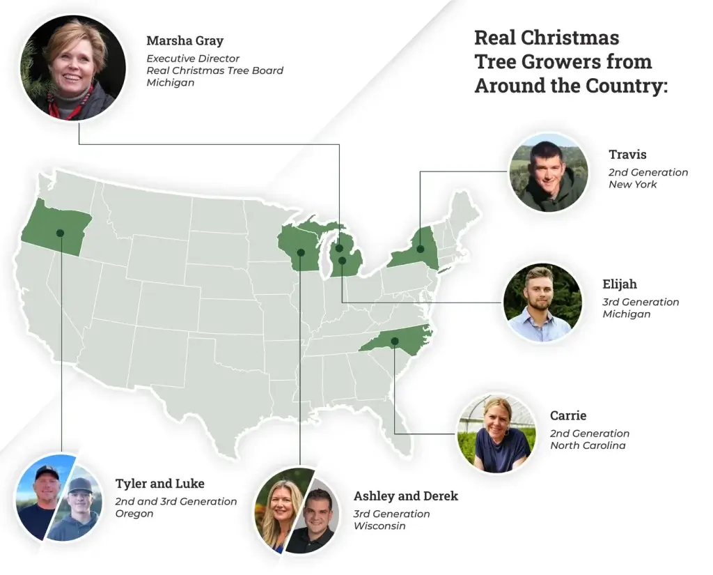 Real Christmas Tree Growers from Around the Country